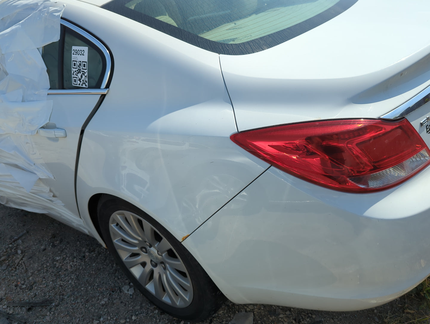 2011-2013 Buick Regal Driver Rear Quarter Panel Oem - Oemusedautoparts1.com
