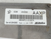 2011 Buick Regal PCM Engine Control Computer ECU ECM PCU OEM P/N:12642569 Fits Fits 2010 2012 2013 OEM Used Auto Parts - Oem