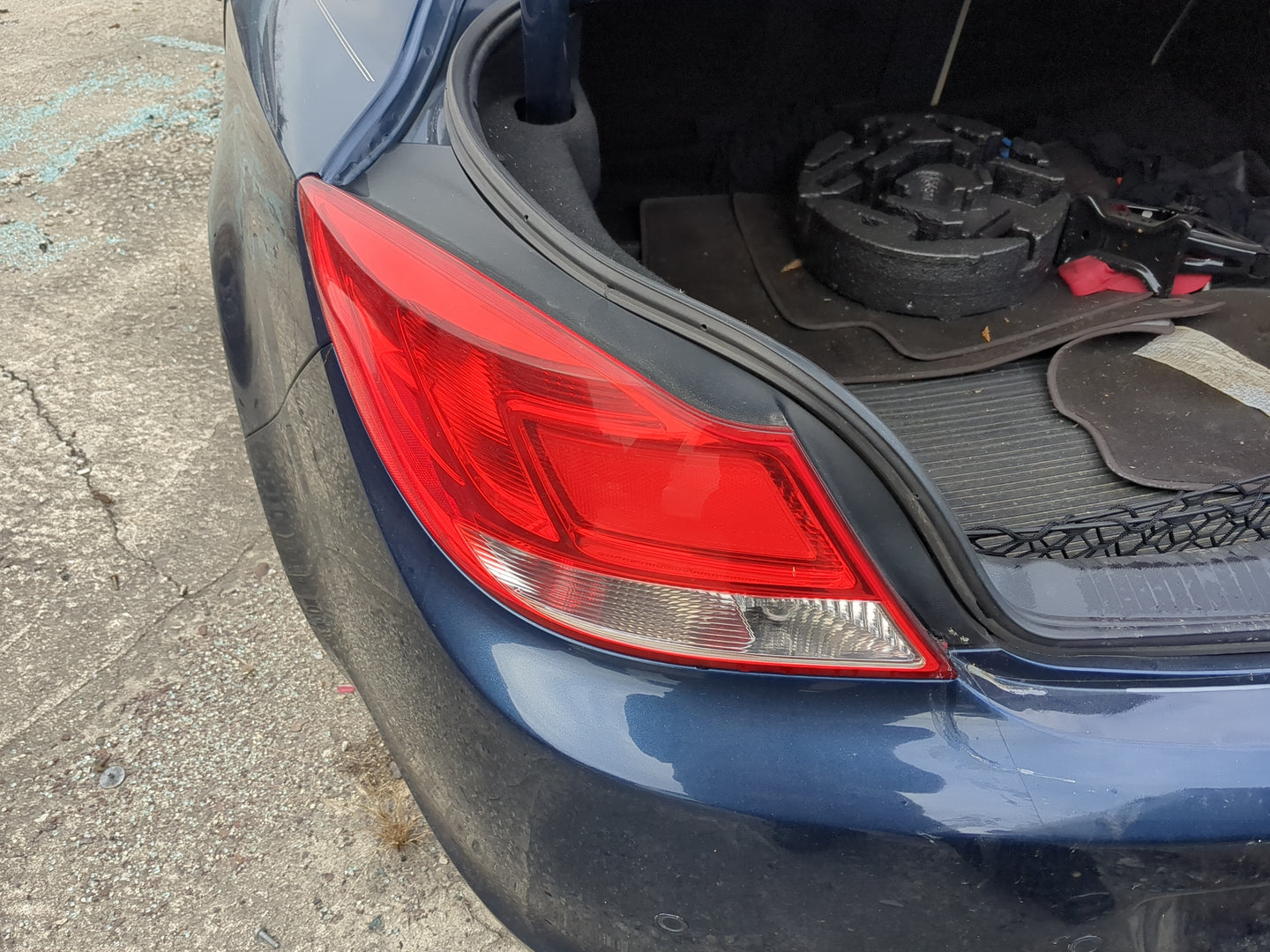 2011-2013 Buick Regal Tail Light Assembly Driver Left OEM Fits Fits 2011 2012 2013 OEM Used Auto Parts - Oemusedautoparts1.c