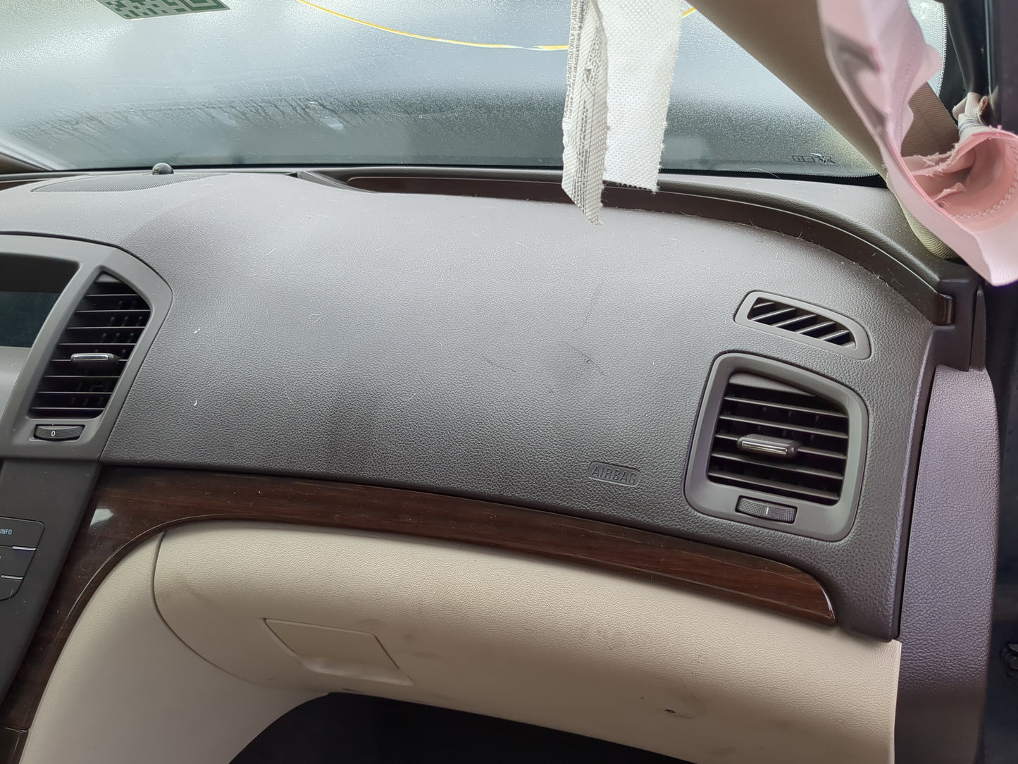 2011-2012 Buick Regal Air Bag Passenger Right Dashboard OEM Fits Fits 2011 2012 OEM Used Auto Parts - Oemusedautoparts1.com