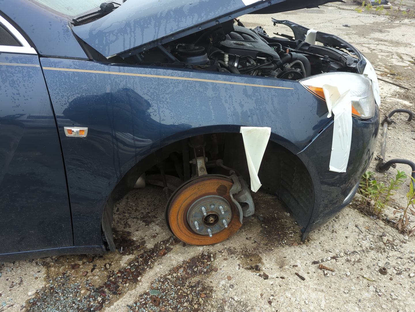 2011-2011 Buick Regal Passenger Fender - Oemusedautoparts1.com