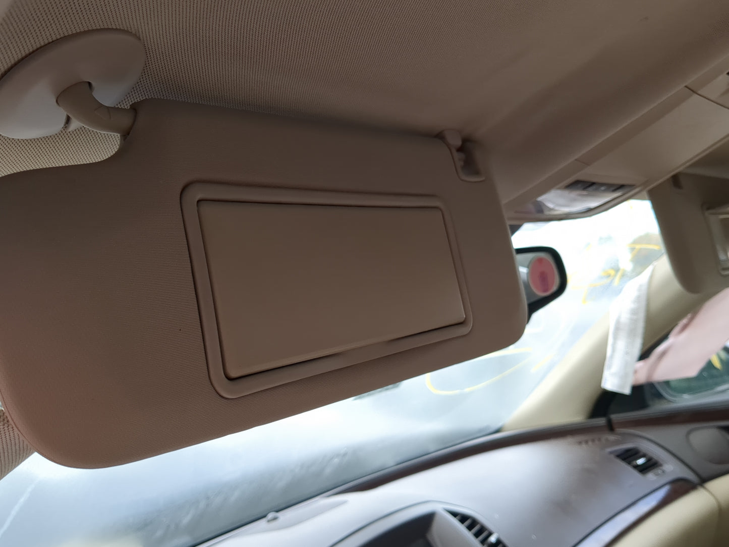 2011-2015 Buick Regal Sun Visor Shade Replacement Driver Left Mirror Fits Fits 2011 2012 2013 2014 2015 OEM Used Auto Parts 