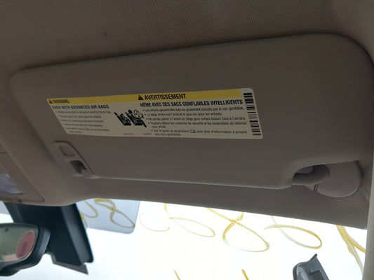 2011-2015 Buick Regal Sun Visor Shade Replacement Passenger Right Mirror Fits Fits 2011 2012 2013 2014 2015 OEM Used Auto Pa