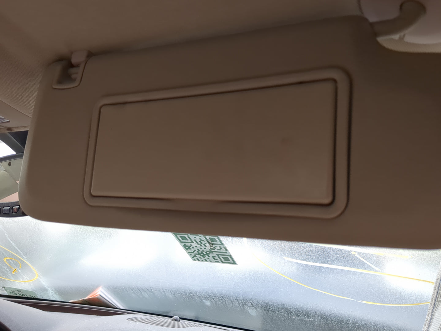 2011-2015 Buick Regal Sun Visor Shade Replacement Passenger Right Mirror Fits Fits 2011 2012 2013 2014 2015 OEM Used Auto Pa