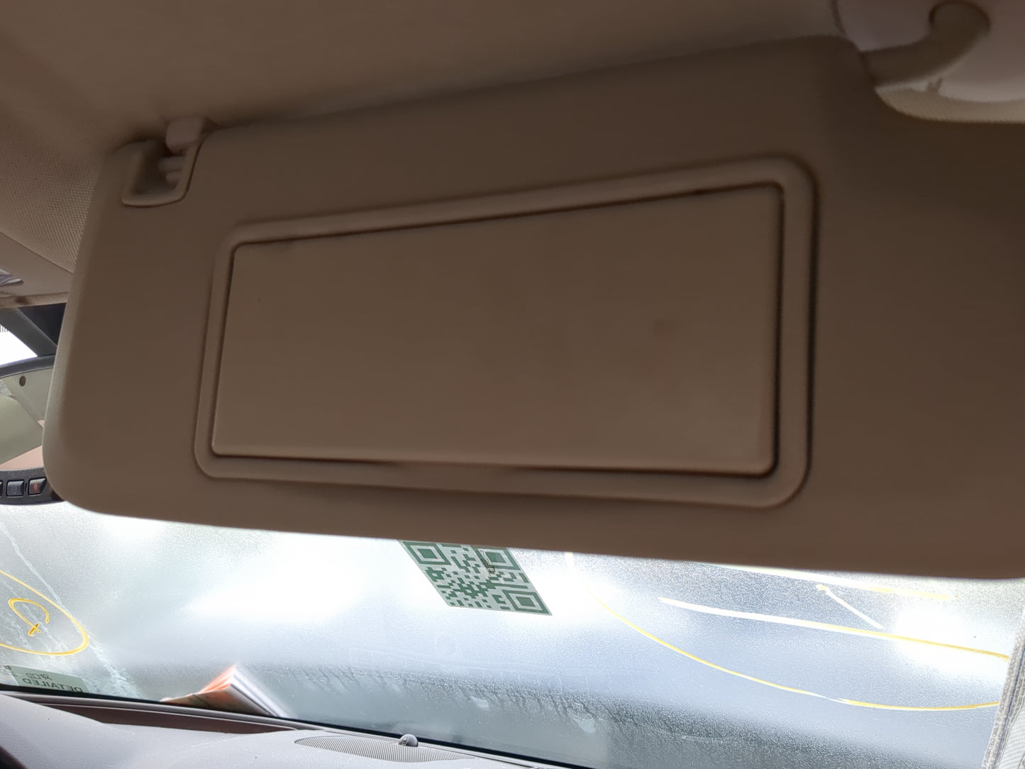 2011-2015 Buick Regal Sun Visor Shade Replacement Passenger Right Mirror Fits Fits 2011 2012 2013 2014 2015 OEM Used Auto Pa