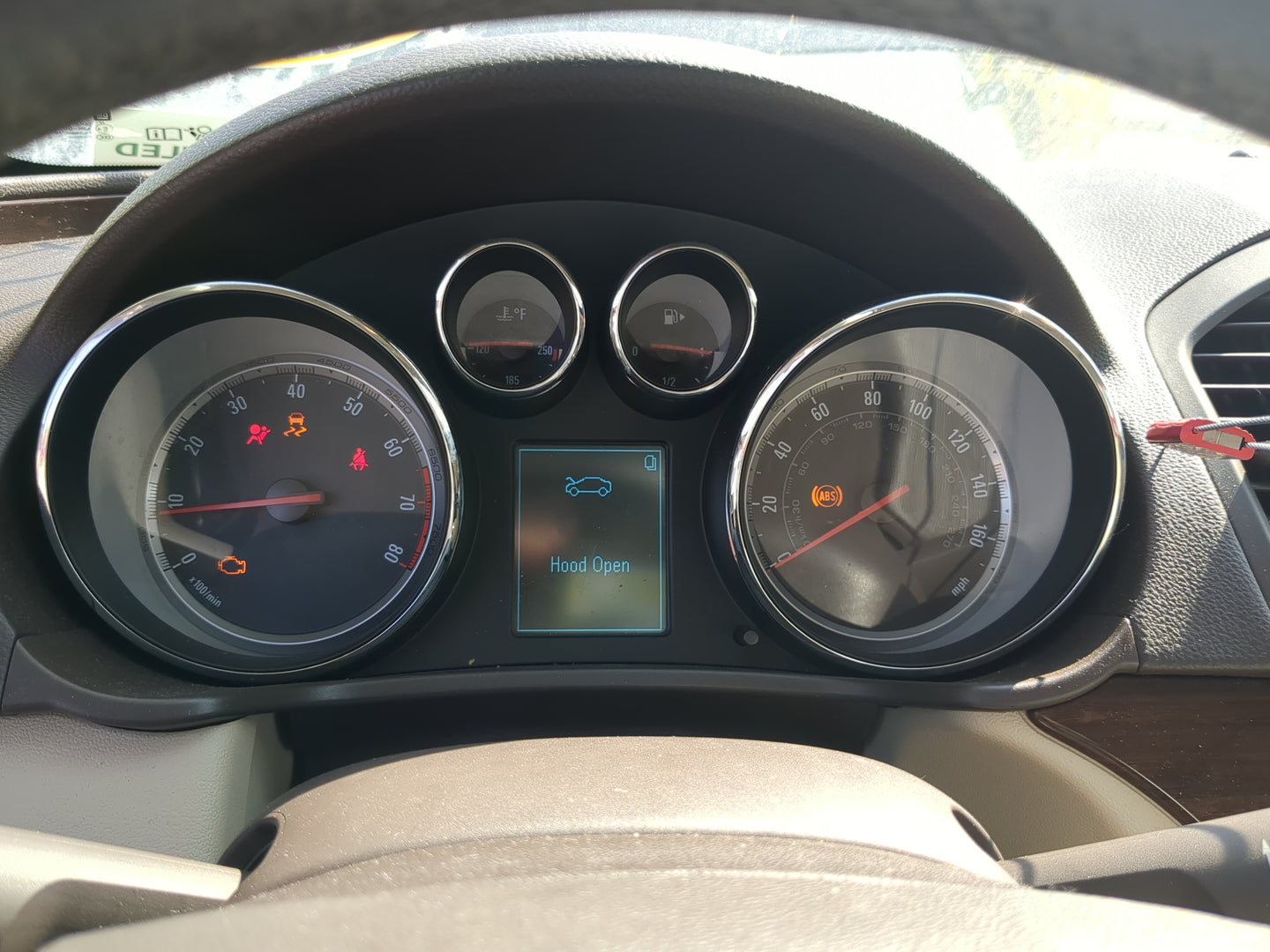 2011 Buick Regal Instrument Cluster Speedometer Gauges Fits OEM Used Auto Parts - Oemusedautoparts1.com