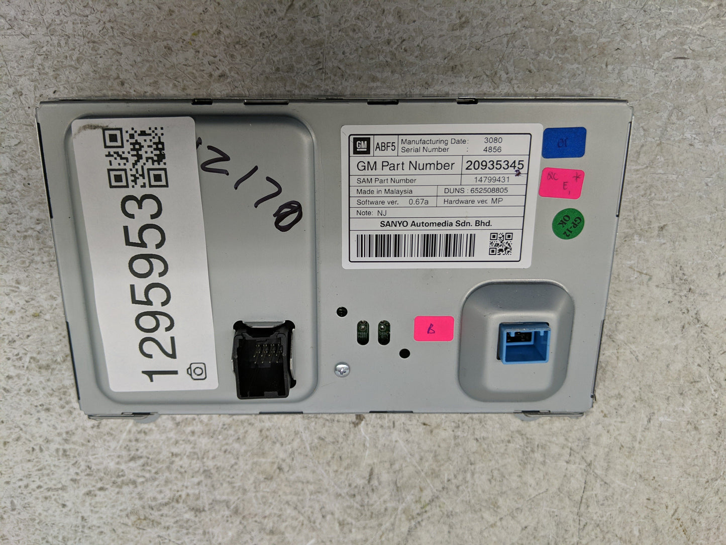 2011-2011 Buick Regal Information Display Screen - Oemusedautoparts1.com