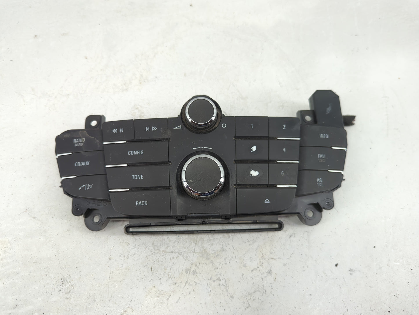 2011-2012 Buick Regal Radio Control Panel - Oemusedautoparts1.com