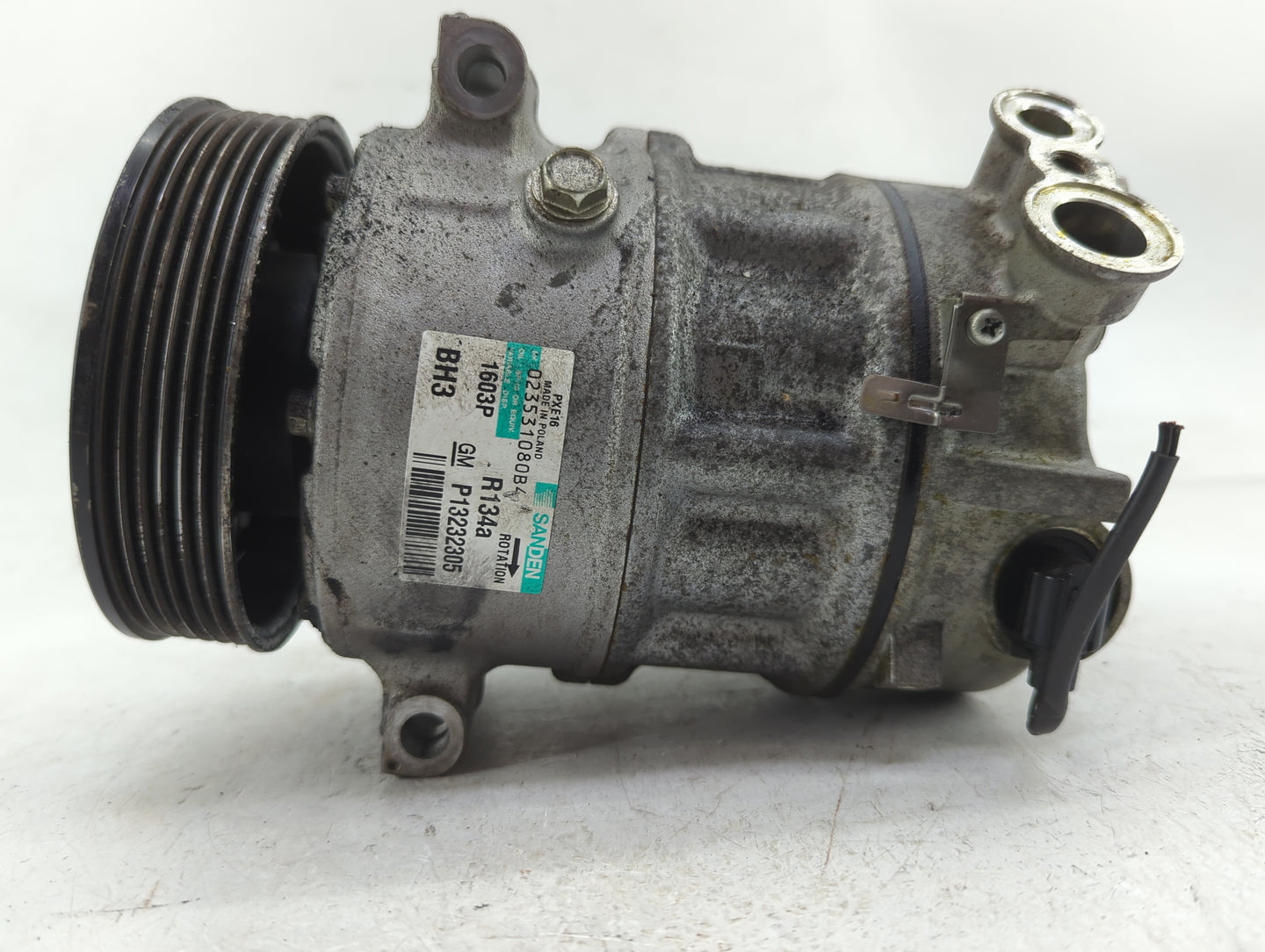 2011-2011 Buick Regal Air Conditioning A/c Ac Compressor Oem - Oemusedautoparts1.com