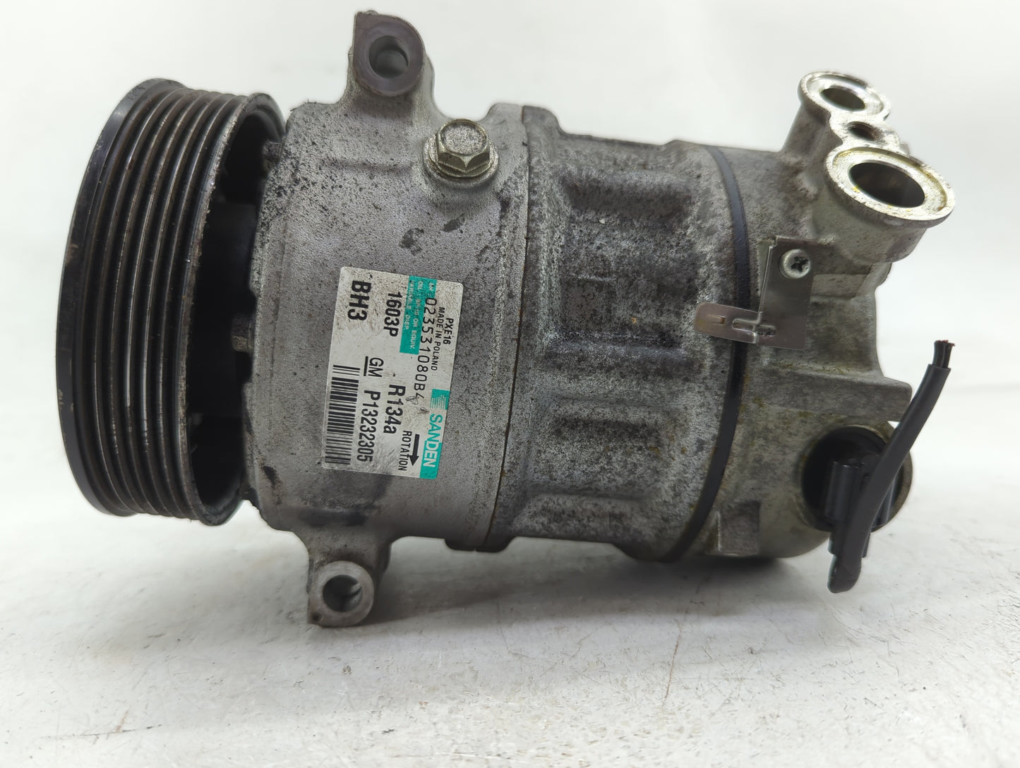 2011-2011 Buick Regal Air Conditioning A/c Ac Compressor Oem - Oemusedautoparts1.com