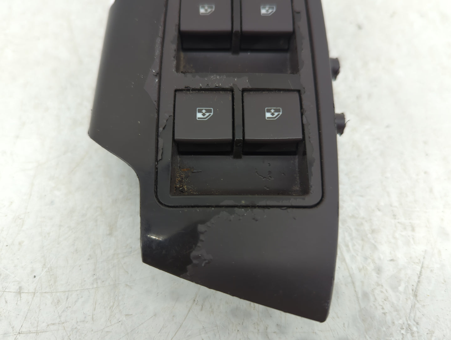 2011 Buick Regal Master Power Window Switch Replacement Driver Side Left P/N:13320973 Fits Fits 2012 OEM Used Auto Parts - O