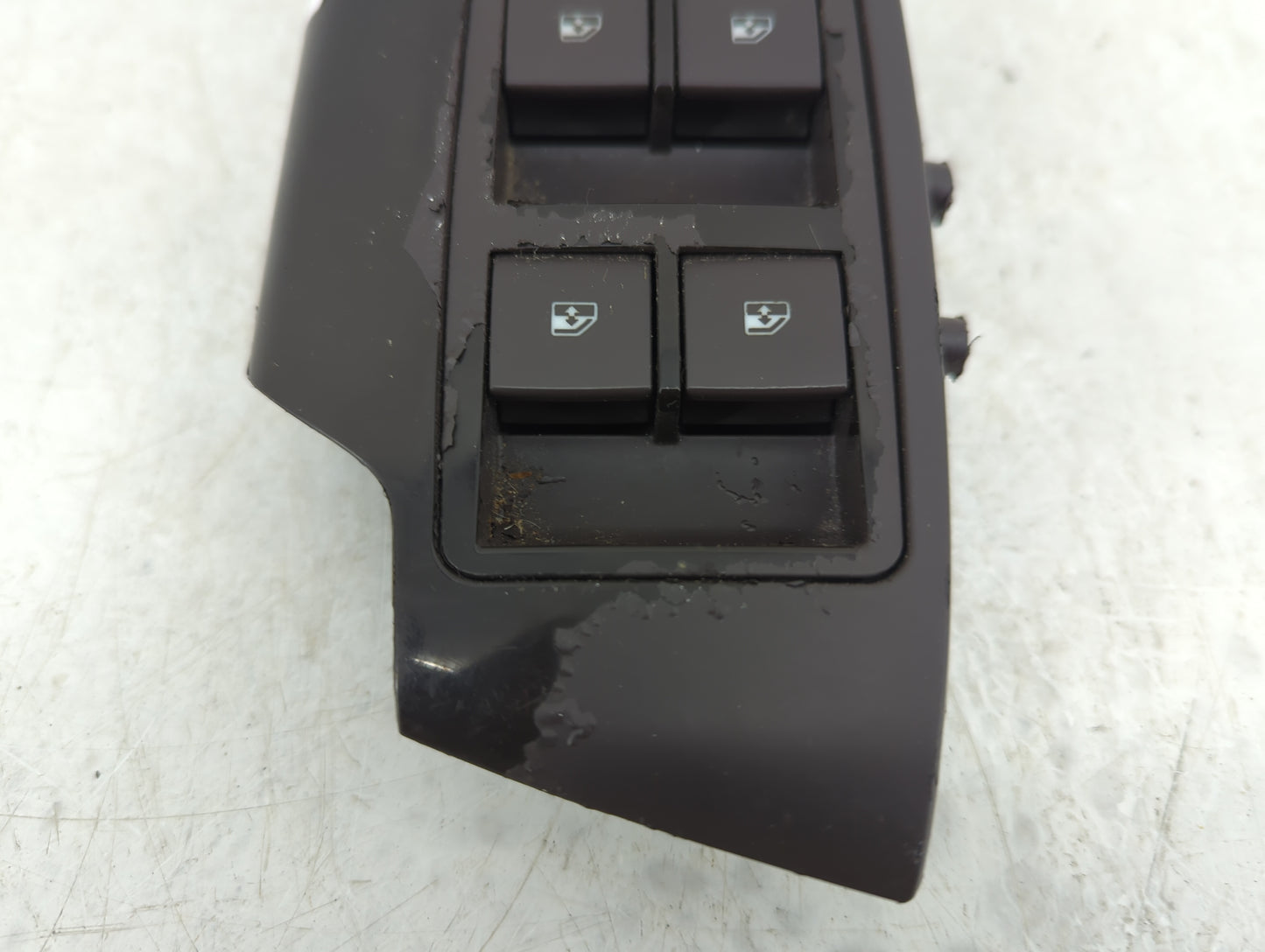 2011 Buick Regal Master Power Window Switch Replacement Driver Side Left P/N:13320973 Fits Fits 2012 OEM Used Auto Parts - O