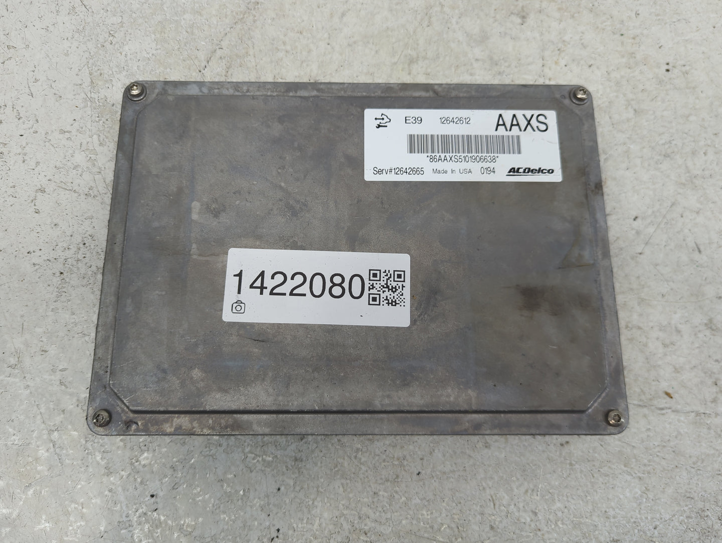 2011 Buick Regal PCM Engine Control Computer ECU ECM PCU OEM P/N:12642612 Fits Fits 2010 2012 2013 OEM Used Auto Parts - Oem