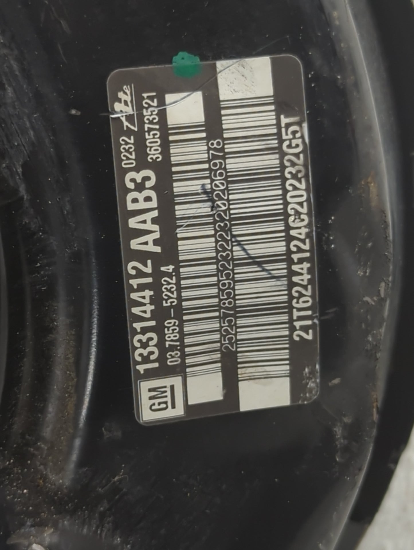 2011-2011 Buick Regal Power Brake Booster Oem - Oemusedautoparts1.com