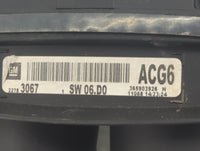 2011 Buick Regal Instrument Cluster Speedometer Gauges P/N:22783067 365903926 Fits OEM Used Auto Parts - Oemusedautoparts1.c