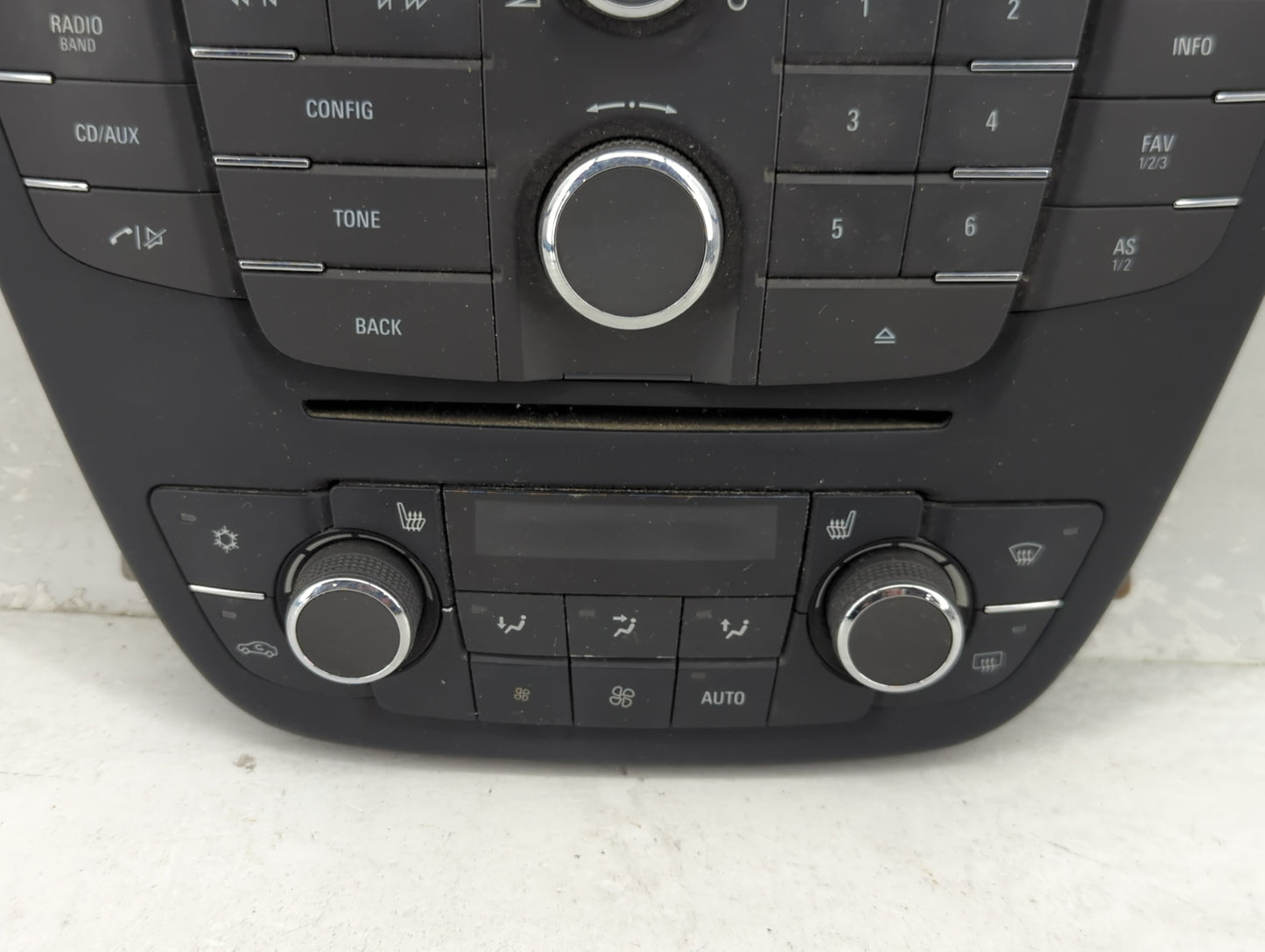 2011-2013 Buick Regal Climate Control Module Temperature AC/Heater Replacement P/N:13297381 Fits Fits 2011 2012 2013 OEM Use