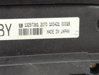 2011-2013 Buick Regal Climate Control Module Temperature AC/Heater Replacement P/N:13297381 Fits Fits 2011 2012 2013 OEM Use