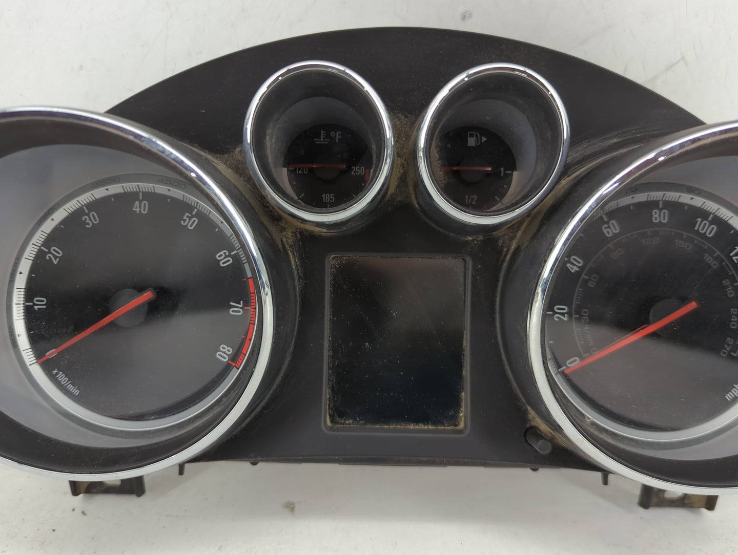 2011 Buick Regal Instrument Cluster Speedometer Gauges P/N:13332274 Fits OEM Used Auto Parts - Oemusedautoparts1.com