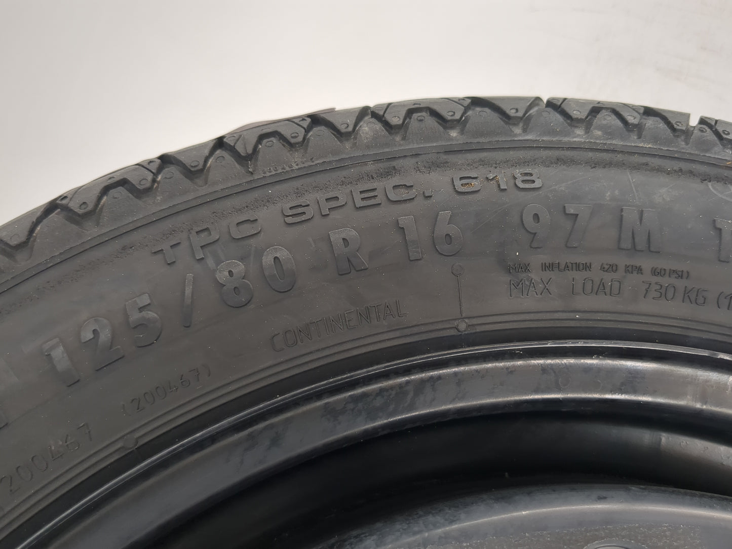 2011-2014 Buick Regal Spare Donut Tire Wheel Rim Oem 1455257 - Oemusedautoparts1.com