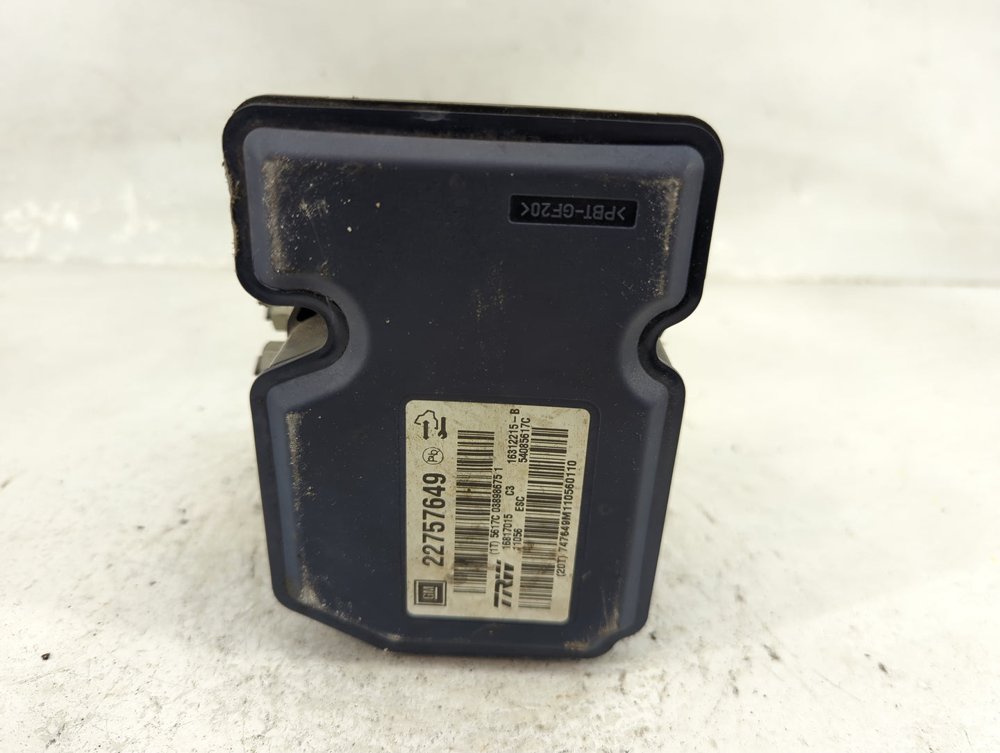 2011 Buick Regal ABS Pump Control Module Replacement P/N:22757649 Fits OEM Used Auto Parts - Oemusedautoparts1.com