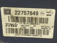 2011 Buick Regal ABS Pump Control Module Replacement P/N:22757649 Fits OEM Used Auto Parts - Oemusedautoparts1.com