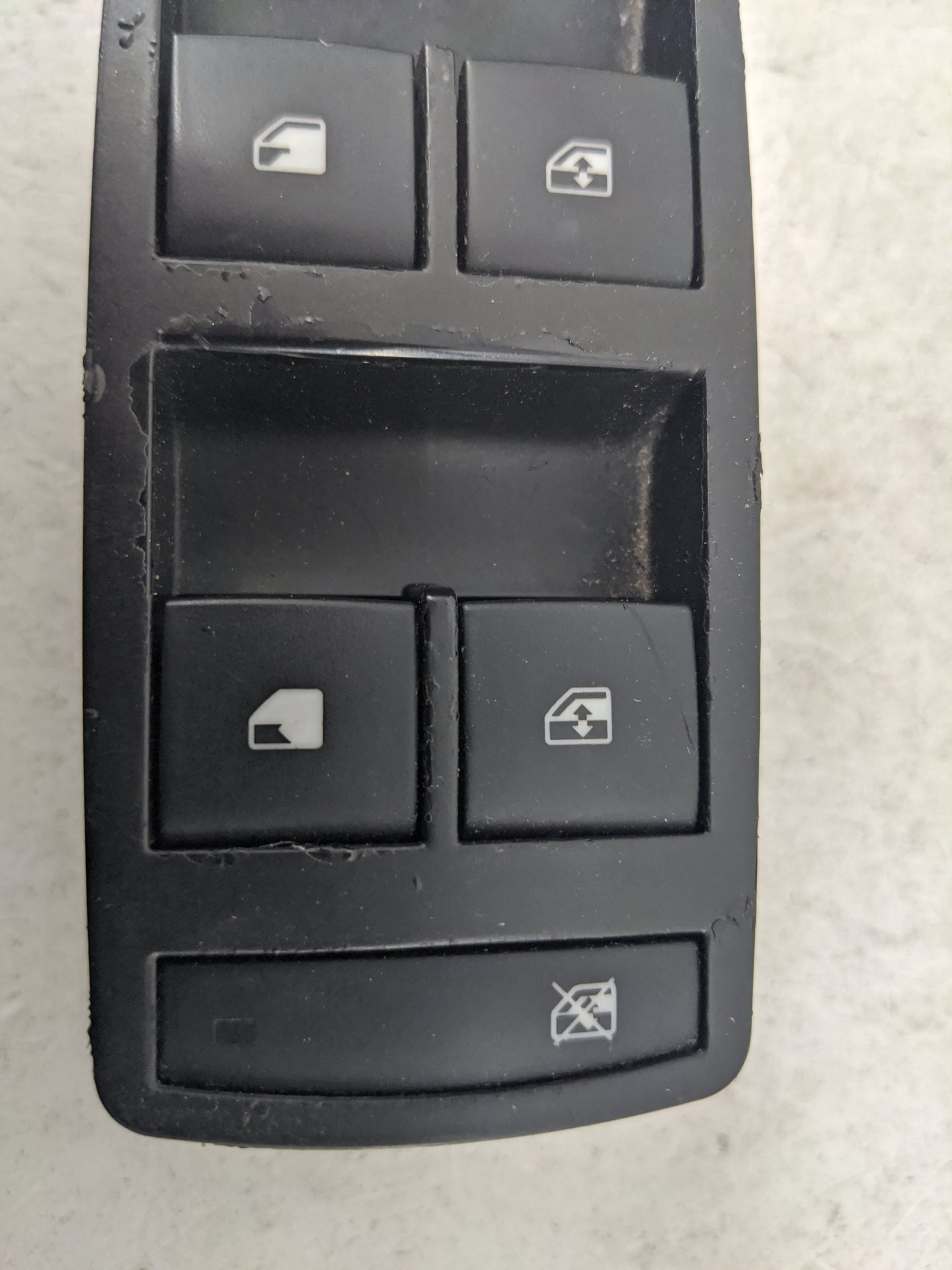 2011 Buick Regal Master Power Window Switch Replacement Driver Side Left P/N:20834104-02 Fits Fits 2012 OEM Used Auto Parts 