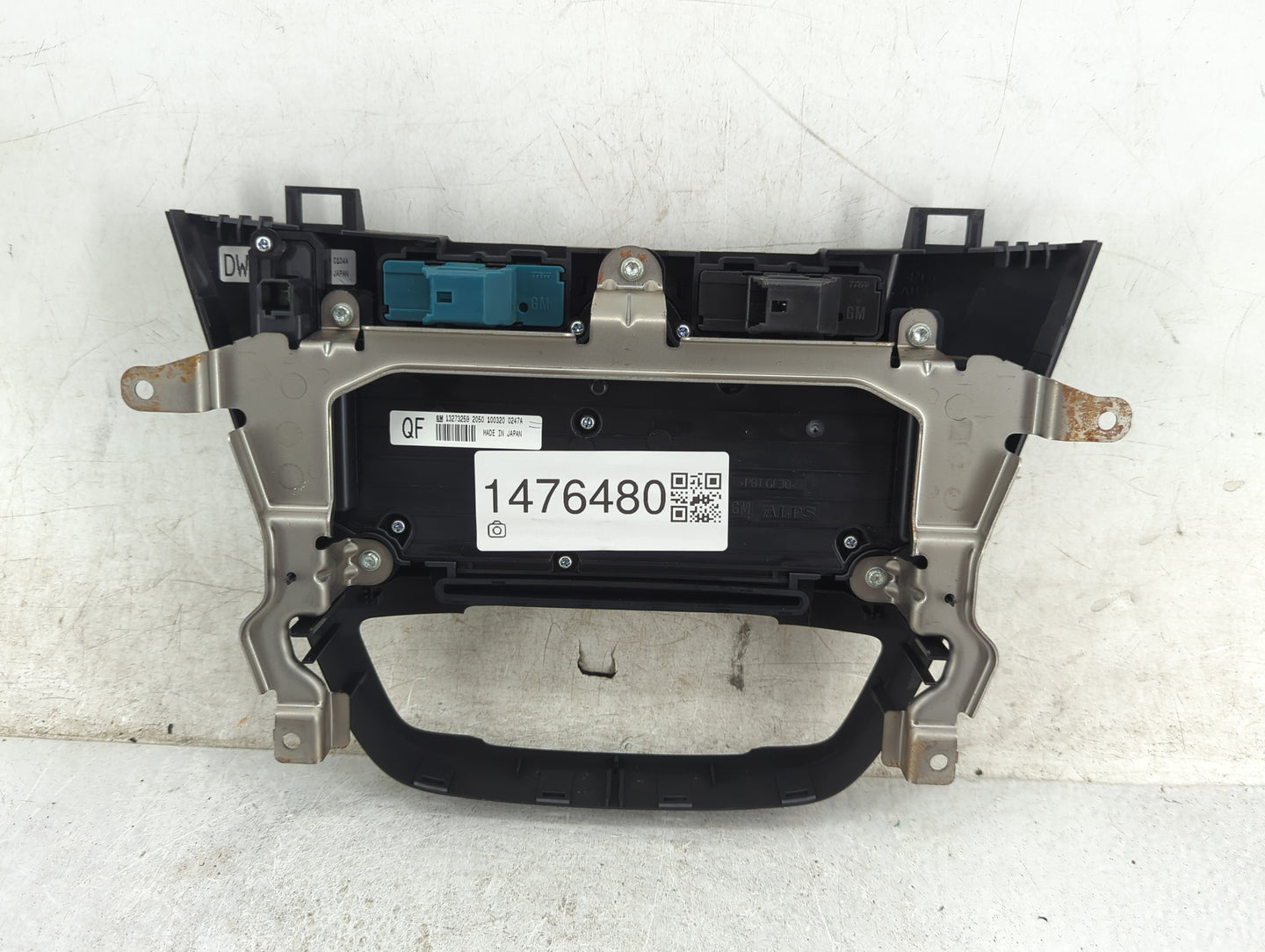 2011-2012 Buick Regal Radio Control Panel 1476480 - Oemusedautoparts1.com