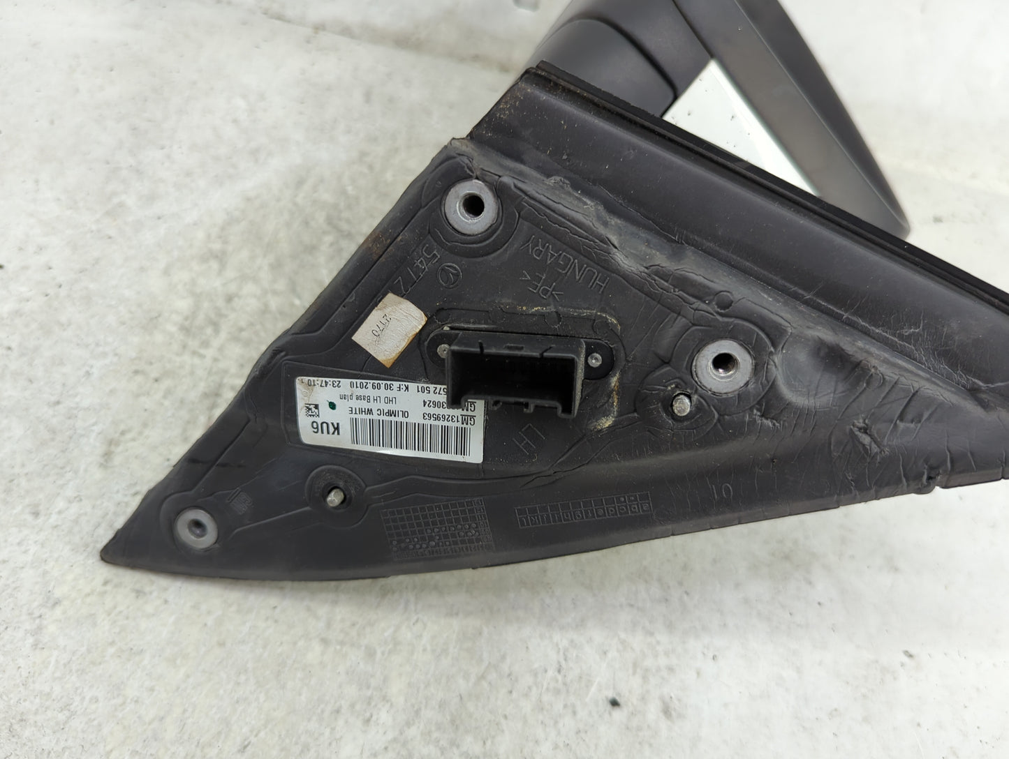 2011-2013 Buick Regal Driver Side View Mirror - Left Door Mirror OEM Used - Oemusedautoparts1.com