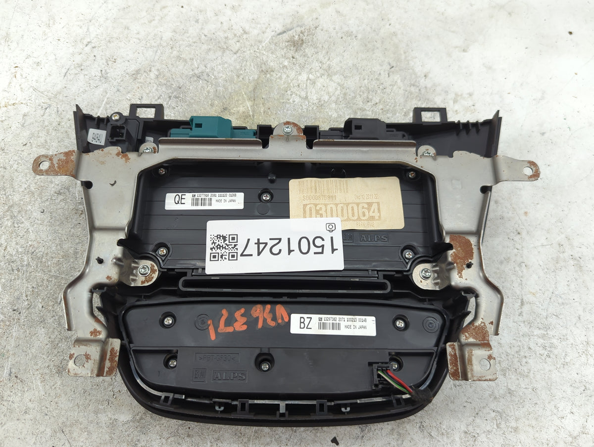 2011-2013 Buick Regal Climate Control Module Temperature AC/Heater Replacement P/N:13297382 13277768 Fits Fits 2011 2012 201