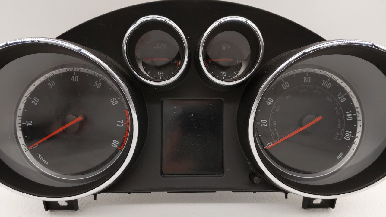2011 Buick Regal Instrument Cluster Speedometer Gauges P/N:20970757 13332274 Fits OEM Used Auto Parts - Oemusedautoparts1.co
