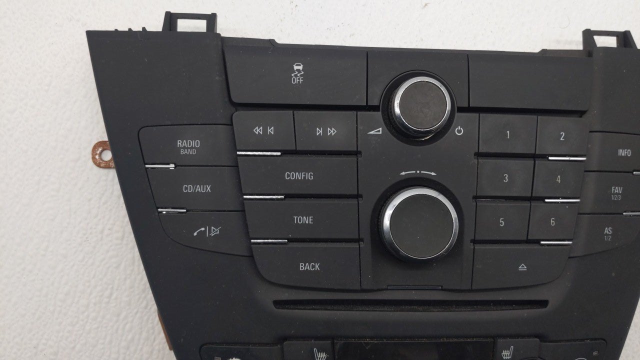2011-2012 Buick Regal Radio Control Panel - Oemusedautoparts1.com