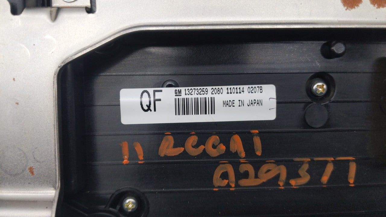 2011-2012 Buick Regal Radio Control Panel - Oemusedautoparts1.com