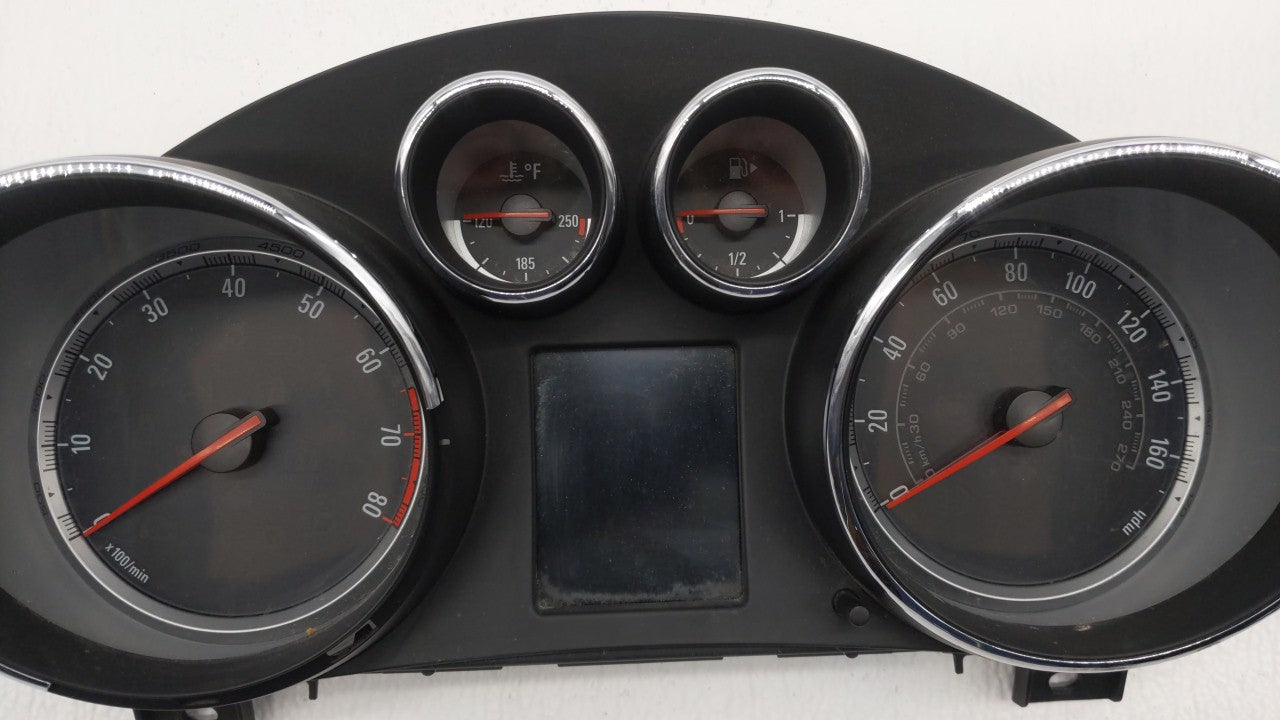 2011 Buick Regal Instrument Cluster Speedometer Gauges P/N:22783067 Fits OEM Used Auto Parts - Oemusedautoparts1.com