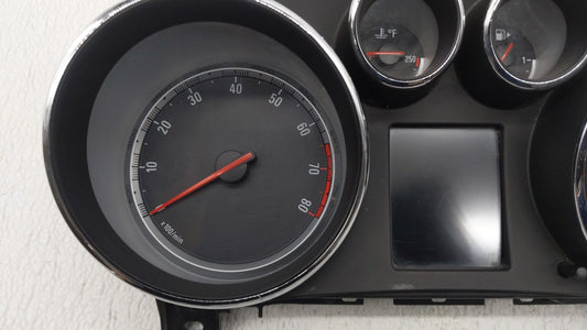 2011 Buick Regal Instrument Cluster Speedometer Gauges P/N:20970757 13332274 Fits OEM Used Auto Parts