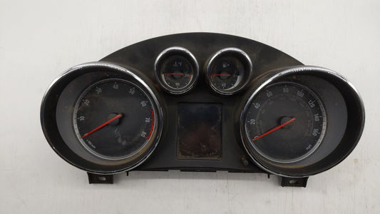 2011 Buick Regal Instrument Cluster Speedometer Gauges P/N:20970757 13332274 Fits OEM Used Auto Parts - Oemusedautoparts1.co