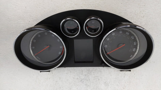 2011 Buick Regal Instrument Cluster Speedometer Gauges P/N:20970757 Fits OEM Used Auto Parts - Oemusedautoparts1.com