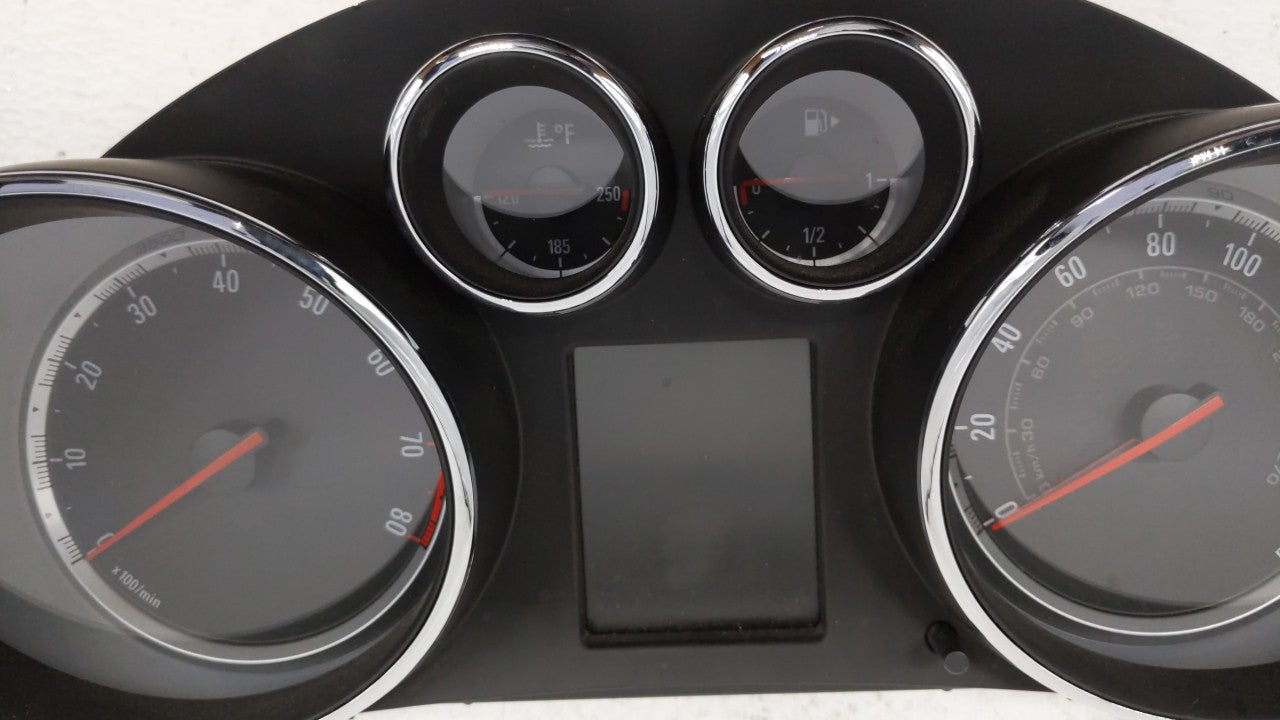 2011 Buick Regal Instrument Cluster Speedometer Gauges P/N:20970757 Fits OEM Used Auto Parts - Oemusedautoparts1.com
