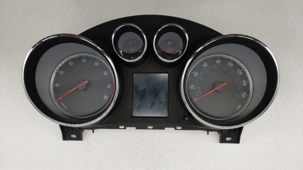 2011 Buick Regal Instrument Cluster Speedometer Gauges P/N:20970757 Fits OEM Used Auto Parts - Oemusedautoparts1.com