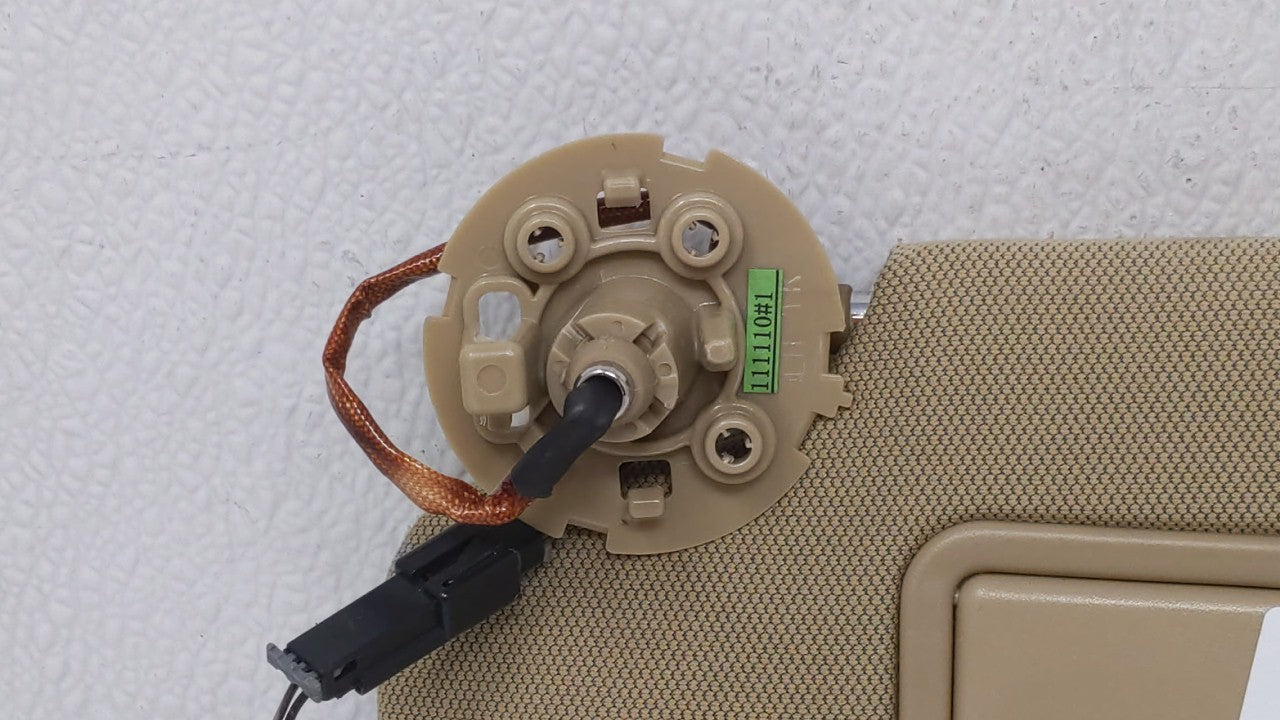 2011-2015 Buick Regal Sun Visor Shade Replacement Driver Left Mirror Fits Fits 2011 2012 2013 2014 2015 OEM Used Auto Parts 