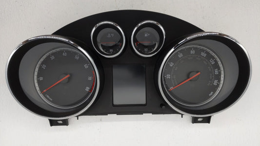 2011 Buick Regal Instrument Cluster Speedometer Gauges P/N:13332274 Fits OEM Used Auto Parts - Oemusedautoparts1.com
