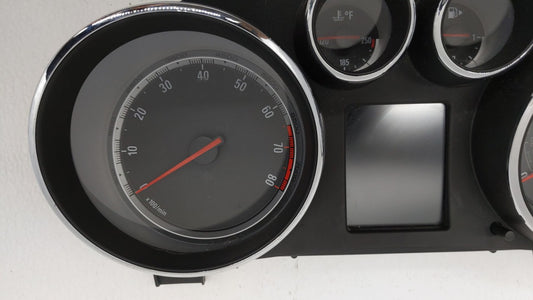 2011 Buick Regal Instrument Cluster Speedometer Gauges P/N:13332274 Fits OEM Used Auto Parts