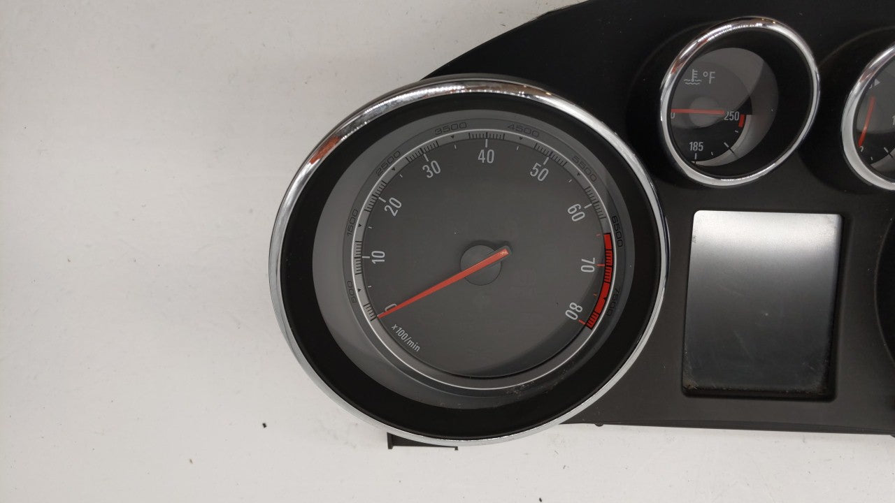 2011 Buick Regal Instrument Cluster Speedometer Gauges P/N:20970757 Fits OEM Used Auto Parts - Oemusedautoparts1.com