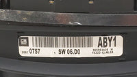 2011 Buick Regal Instrument Cluster Speedometer Gauges P/N:20970757 Fits OEM Used Auto Parts - Oemusedautoparts1.com