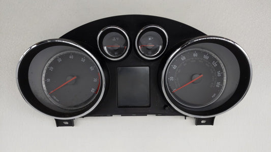 2011 Buick Regal Instrument Cluster Speedometer Gauges P/N:22783067 Fits OEM Used Auto Parts - Oemusedautoparts1.com
