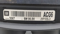 2011 Buick Regal Instrument Cluster Speedometer Gauges P/N:22783067 Fits OEM Used Auto Parts - Oemusedautoparts1.com