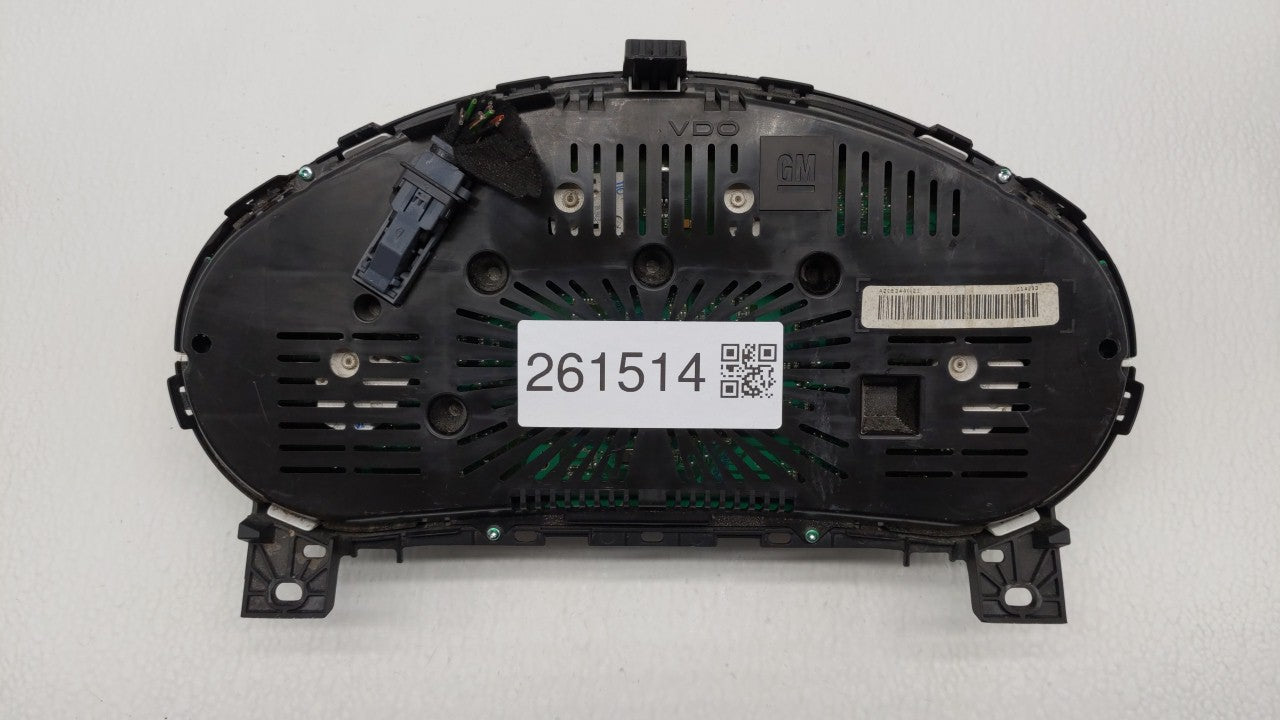 2011 Buick Regal Instrument Cluster Speedometer Gauges P/N:22783067 Fits OEM Used Auto Parts - Oemusedautoparts1.com