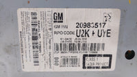2011-2012 Buick Regal Radio AM FM Cd Player Receiver Replacement P/N:20983517 20907419, 22870782 Fits Fits 2010 2011 2012 OE