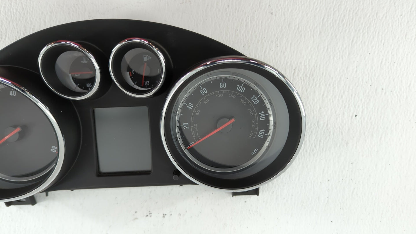 2011 Buick Regal Instrument Cluster Speedometer Gauges P/N:20970757 Fits OEM Used Auto Parts - Oemusedautoparts1.com