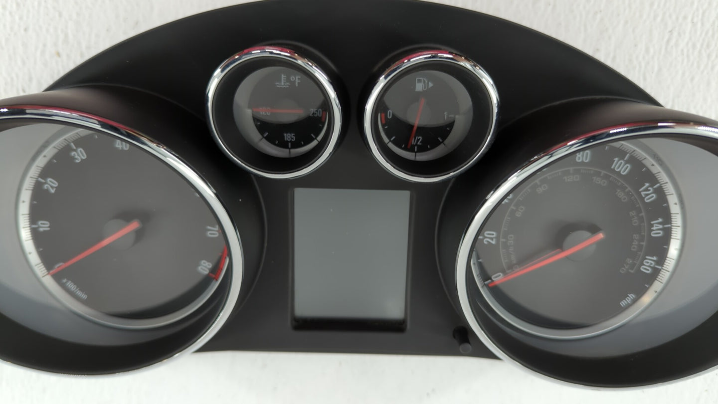 2011 Buick Regal Instrument Cluster Speedometer Gauges P/N:20970757 Fits OEM Used Auto Parts - Oemusedautoparts1.com