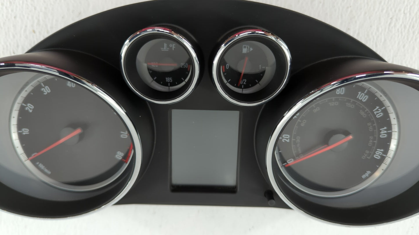 2011 Buick Regal Instrument Cluster Speedometer Gauges P/N:20970757 Fits OEM Used Auto Parts - Oemusedautoparts1.com